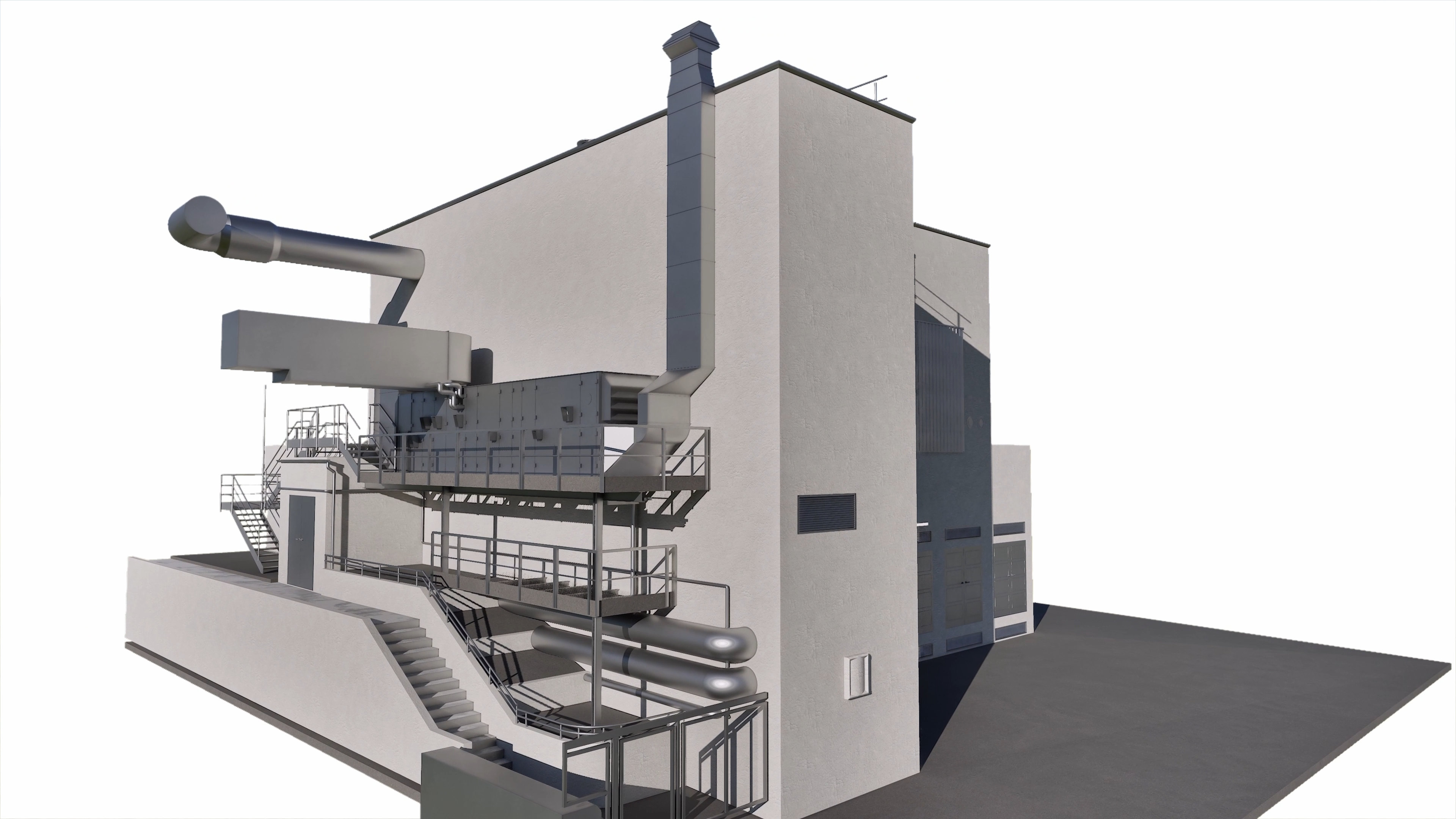 Efficient Scan-to-BIM with XGRIDS Solution: A Full-Workflow Case Study of an Electric Factory