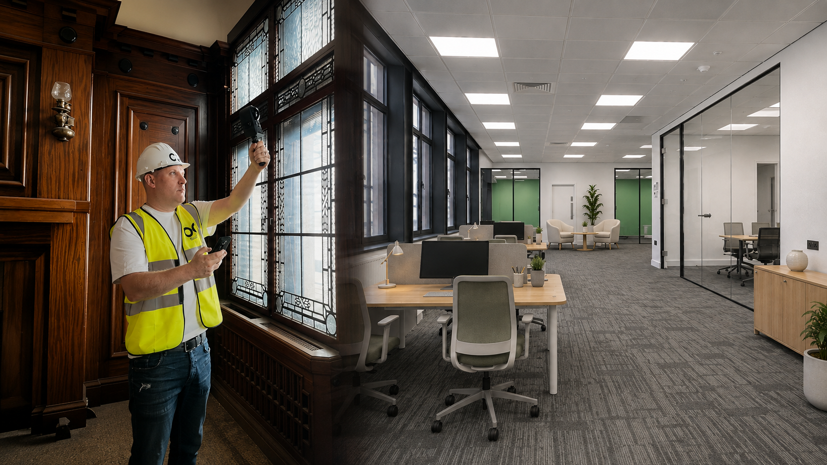 Marketing Commercial Space Mid-Renovation: Permanent Buildings, Halifax