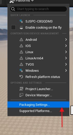 选择 Windows 打包输出目录