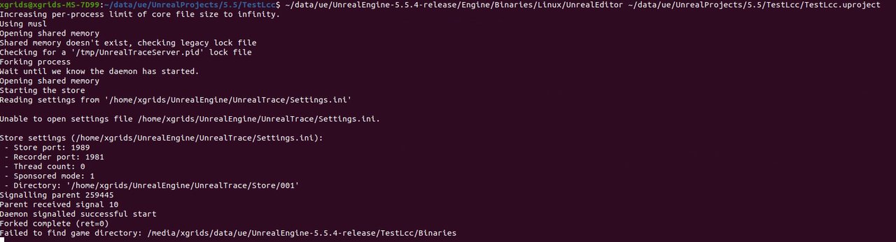 Unreal Engine 正在打开指定的 C++ 项目