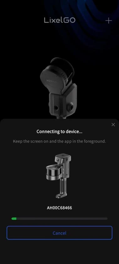 Add a device, step 4