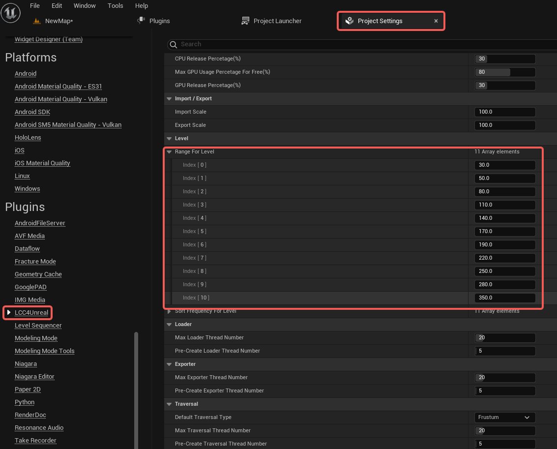 Range For Level 距离数组设置