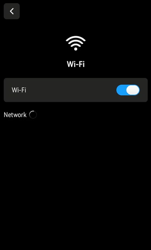 Wi-Fi network settings