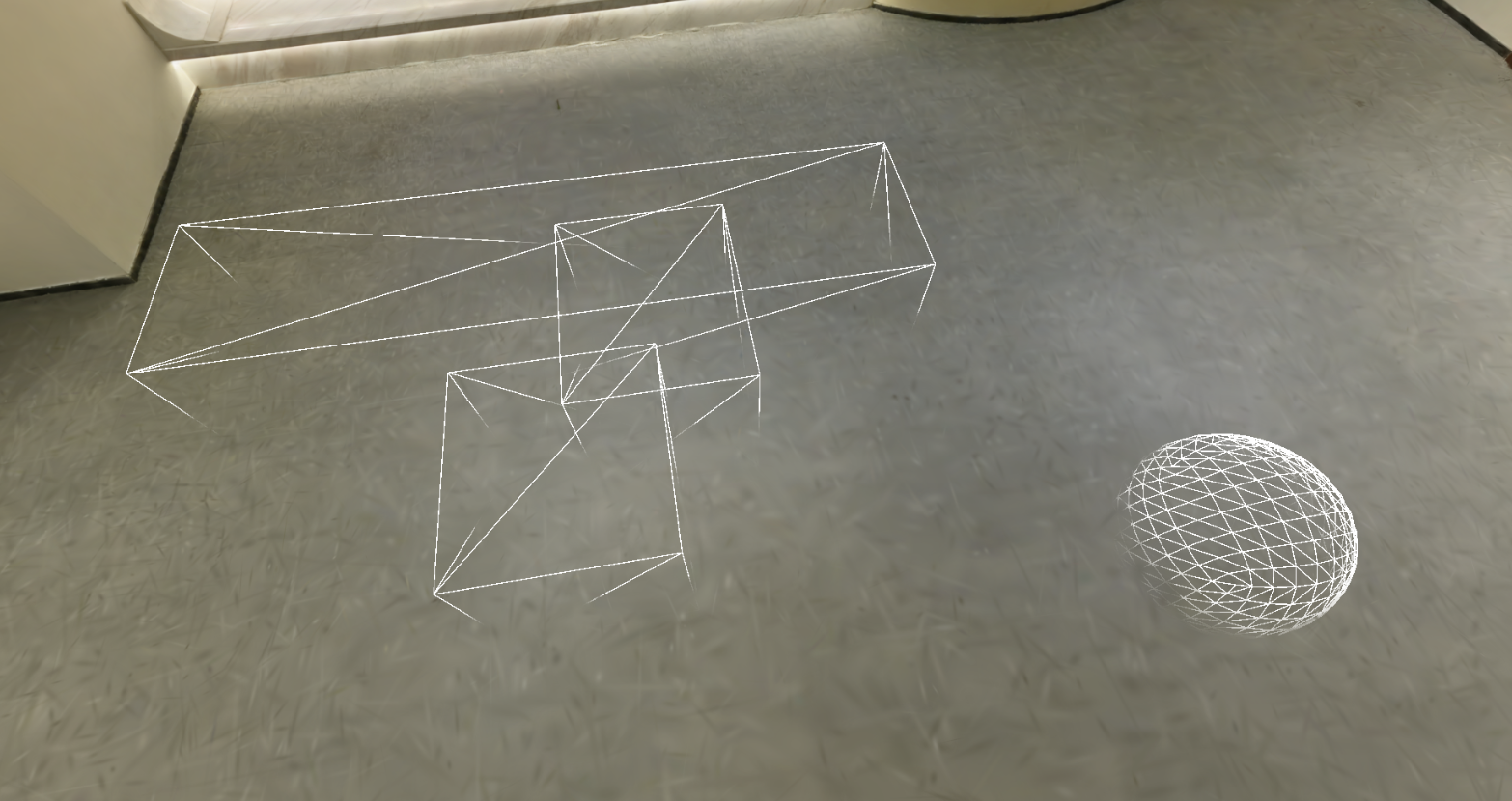 用于 3D 高亮的选区几何体