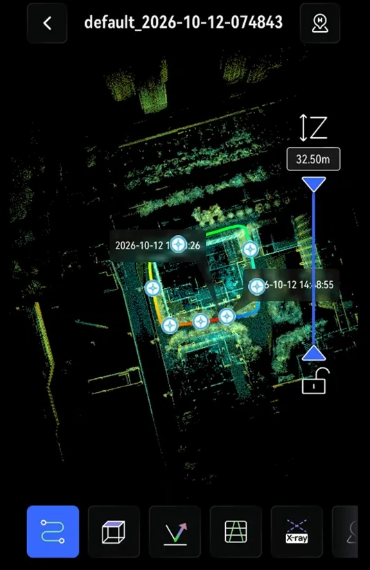 Model view screen