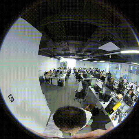 Capturing Ceiling at an Angle